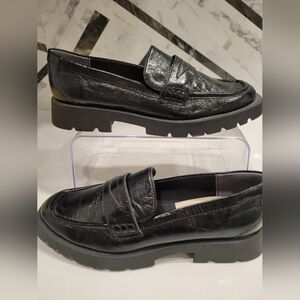 Dolce Vita Elias Black Leather Loafers
